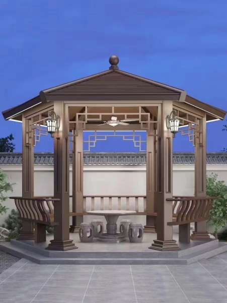 北京六角涼亭-1