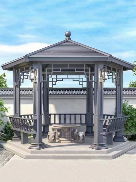 北京六角涼亭-2
